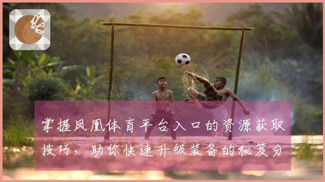 掌握凤凰体育平台入口的资源获取技巧，助你快速升级装备的秘笈分享